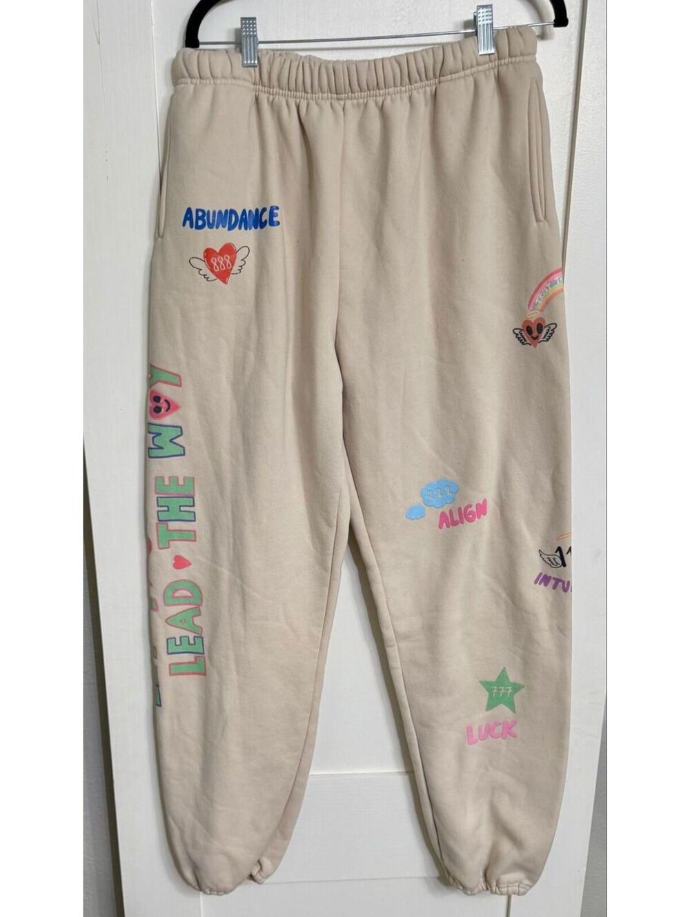 The Mayfair Group Let Your Angels Lead The Way Sweatpants L/XL